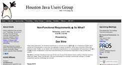 Desktop Screenshot of hjug.org